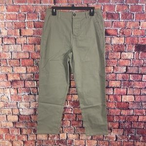 ASOS DESIGN relaxed skater chinos in khaki